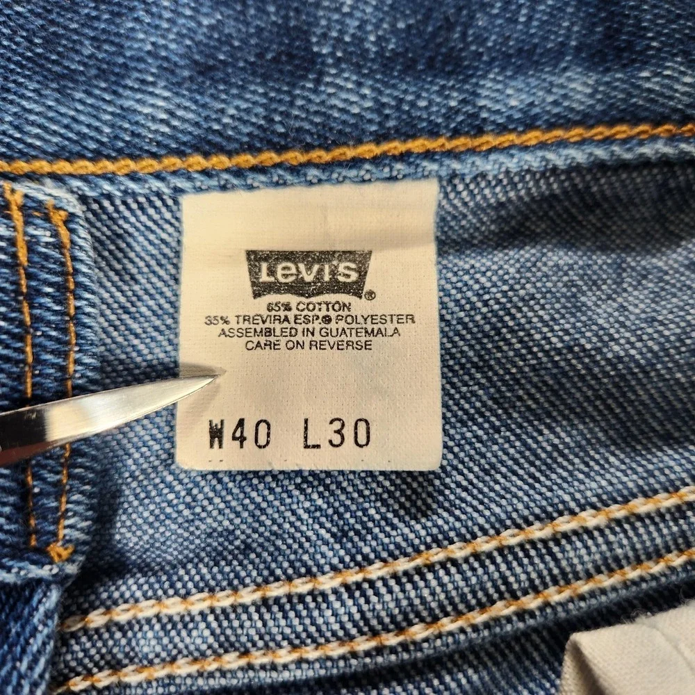 Levis 517 Jeans Mens 40x30 (Actual 36 x 30) Vintage Orange Tab Bootcut 90s